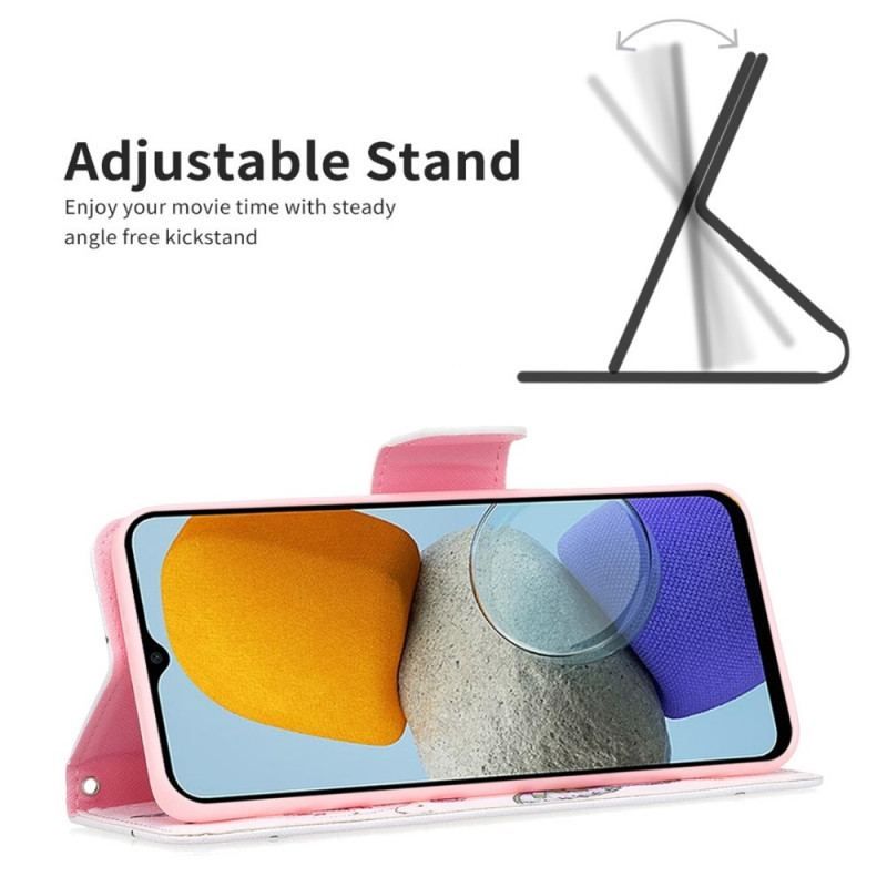 Flip Cover Samsung Galaxy M23 5G Fantastiske Sommerfugle