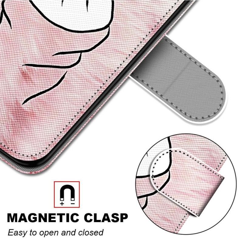 Flip Cover Samsung Galaxy M23 5G Finger Hjerte