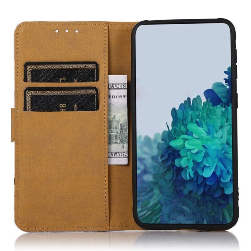 Flip Cover Samsung Galaxy M23 5G Hård Tiger