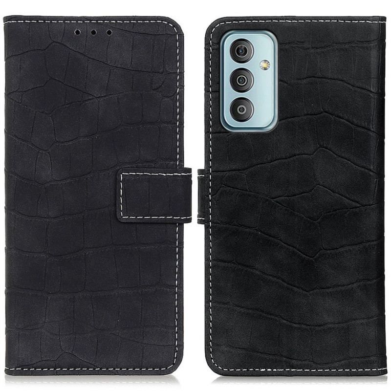 Flip Cover Samsung Galaxy M23 5G Krokodillehudstil