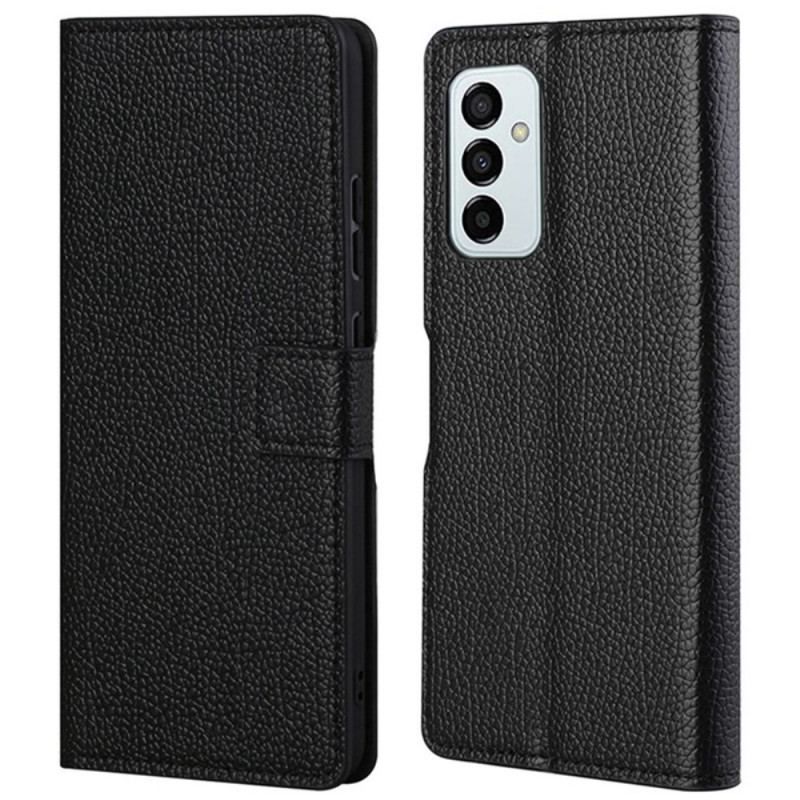 Flip Cover Samsung Galaxy M23 5G Litchi Læder Tekstur