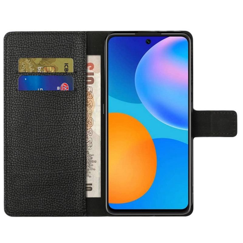 Flip Cover Samsung Galaxy M23 5G Litchi Læder Tekstur