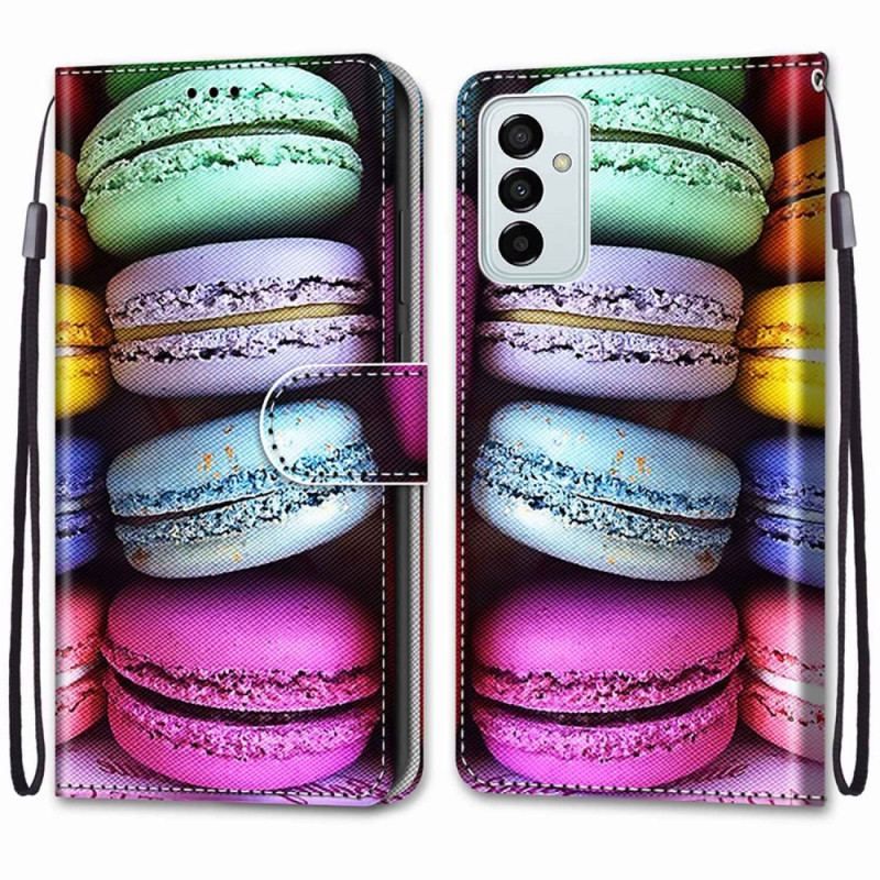 Flip Cover Samsung Galaxy M23 5G Macarons