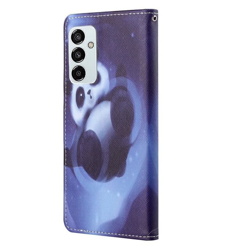 Flip Cover Samsung Galaxy M23 5G Med Snor Strappy Panda