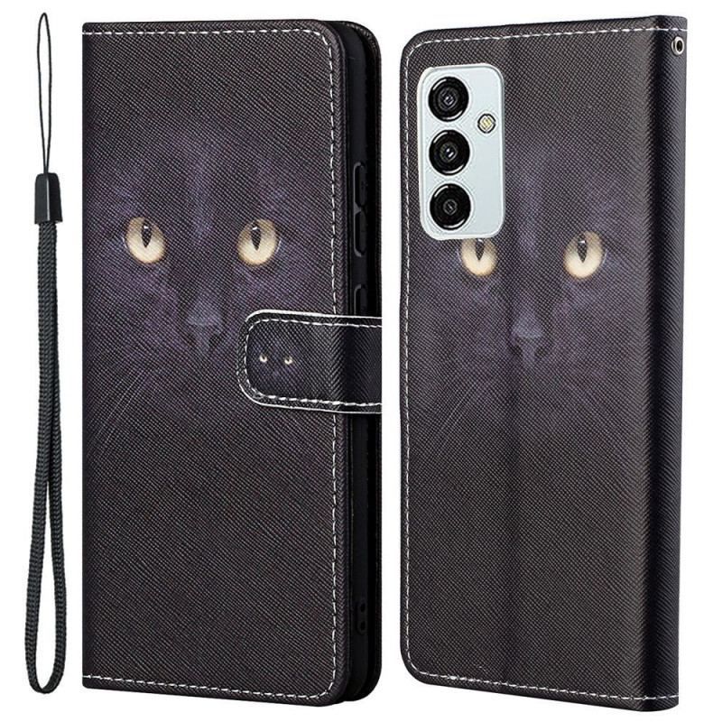 Flip Cover Samsung Galaxy M23 5G Med Snor Thong Kat