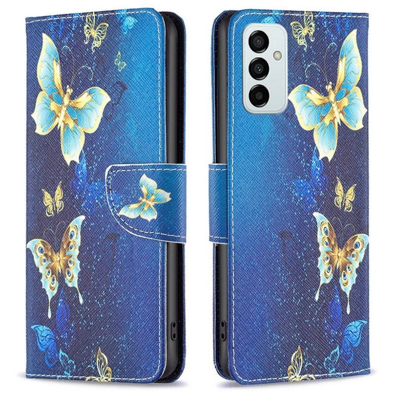 Flip Cover Samsung Galaxy M23 5G Smukke Sommerfugle