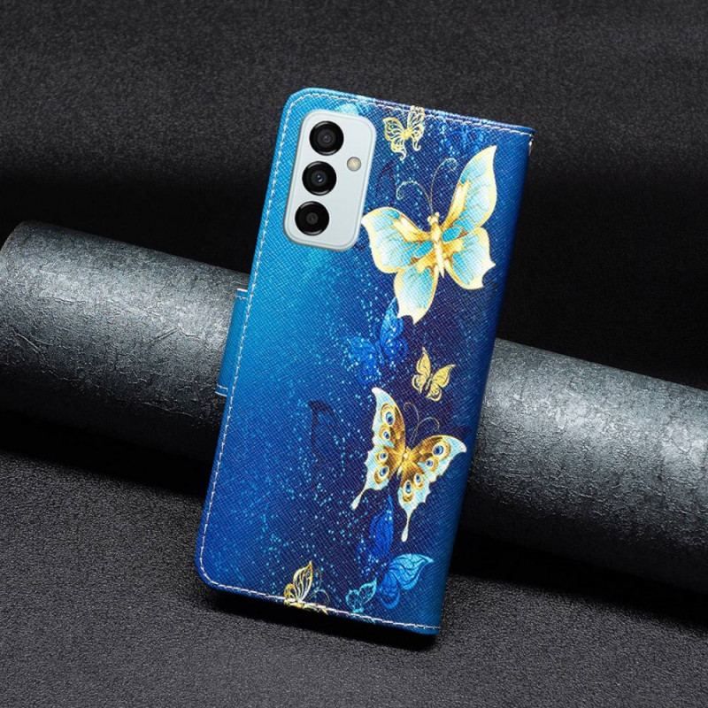 Flip Cover Samsung Galaxy M23 5G Smukke Sommerfugle