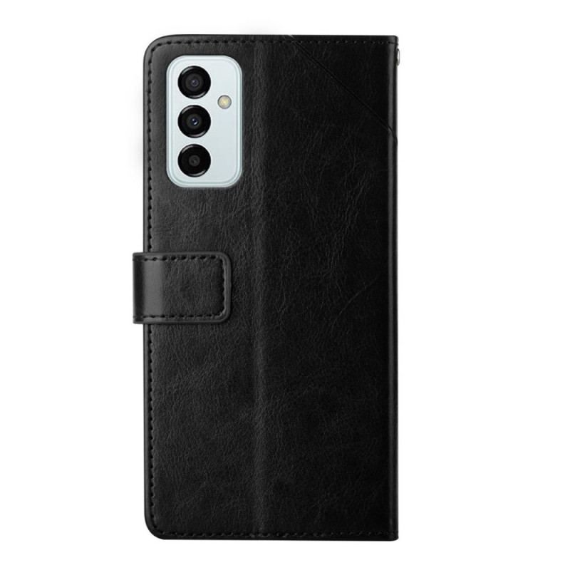 Flip Cover Samsung Galaxy M23 5G Stil Læder Y Design