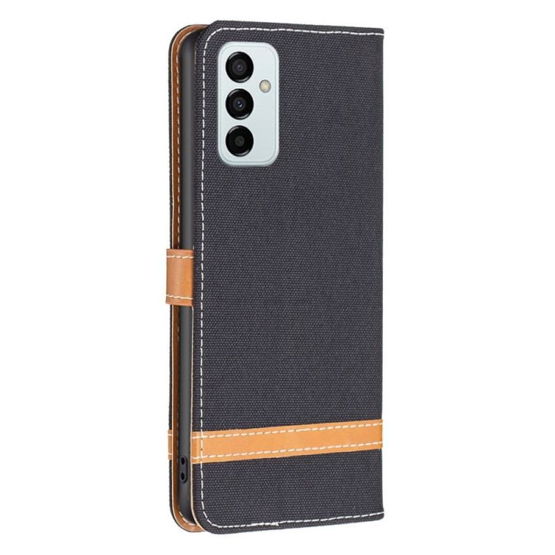 Flip Cover Samsung Galaxy M23 5G Stof Med Rem