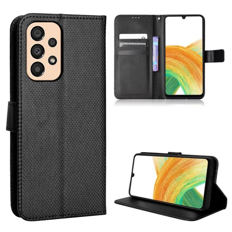 Flip Cover Samsung Galaxy M23 5G Tekstureret