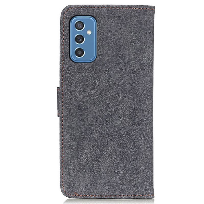 Flip Cover Samsung Galaxy M52 5G Khazneh Retro Split Læder