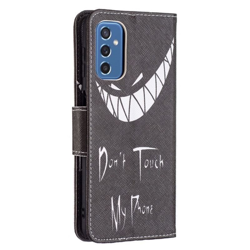 Flip Cover Samsung Galaxy M52 5G Machiavellisk Smil