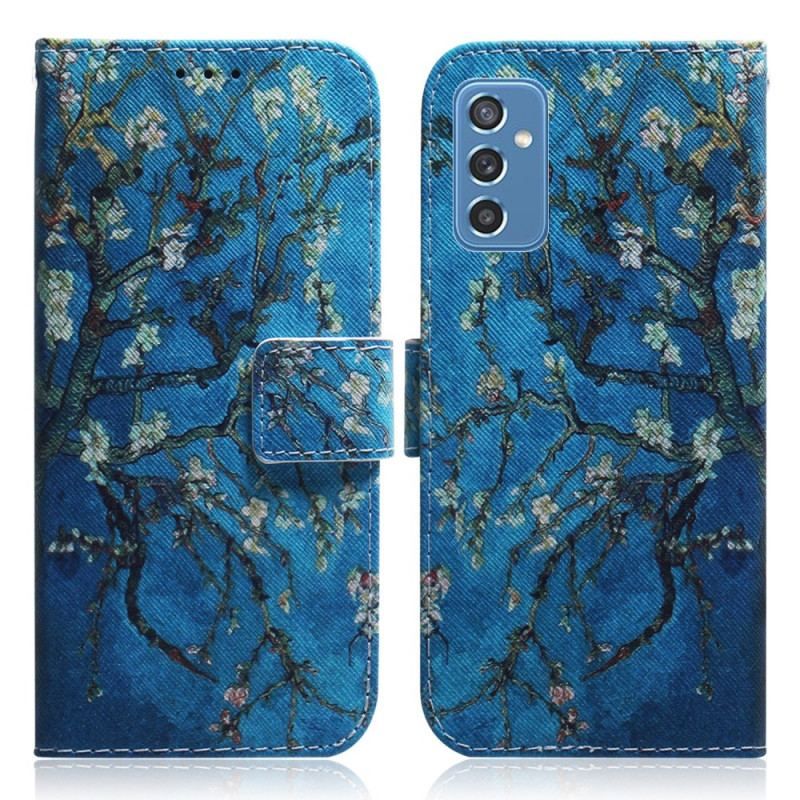 Flip Cover Samsung Galaxy M52 5G Midnatsliljekonval