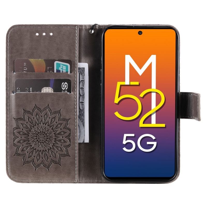 Flip Cover Samsung Galaxy M52 5G Orientalsk Mandala