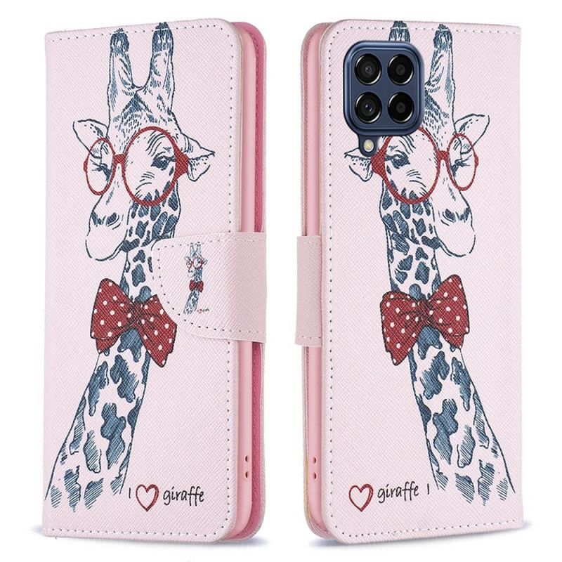 Flip Cover Samsung Galaxy M53 5G Brainy Giraf