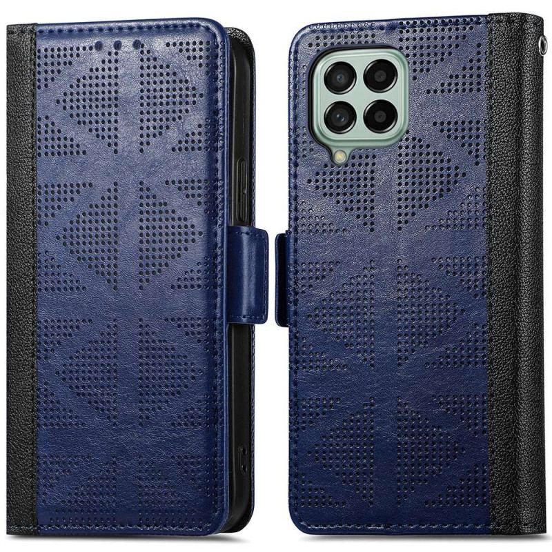 Flip Cover Samsung Galaxy M53 5G Cross Design