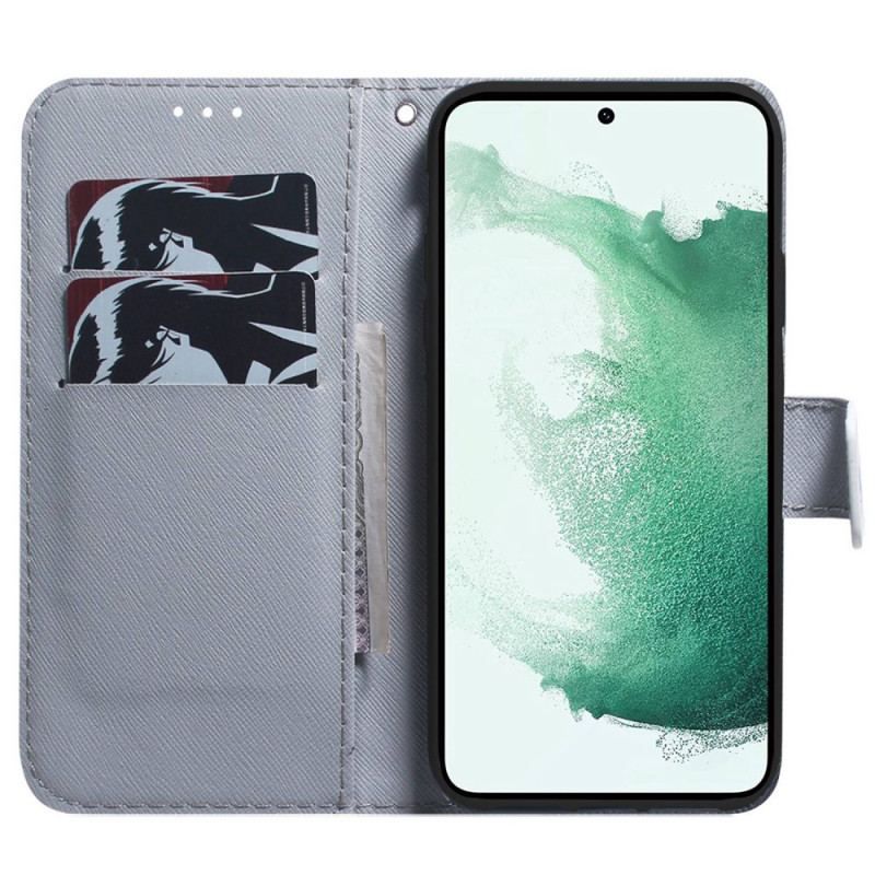 Flip Cover Samsung Galaxy M53 5G Drømme-løve