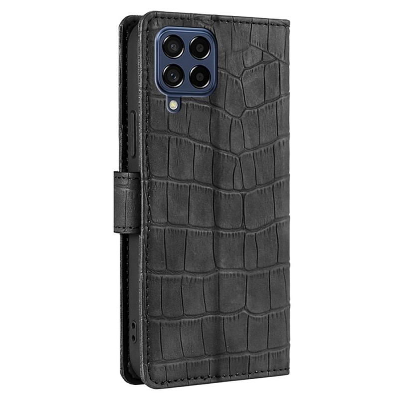 Flip Cover Samsung Galaxy M53 5G Krokodillehudstil