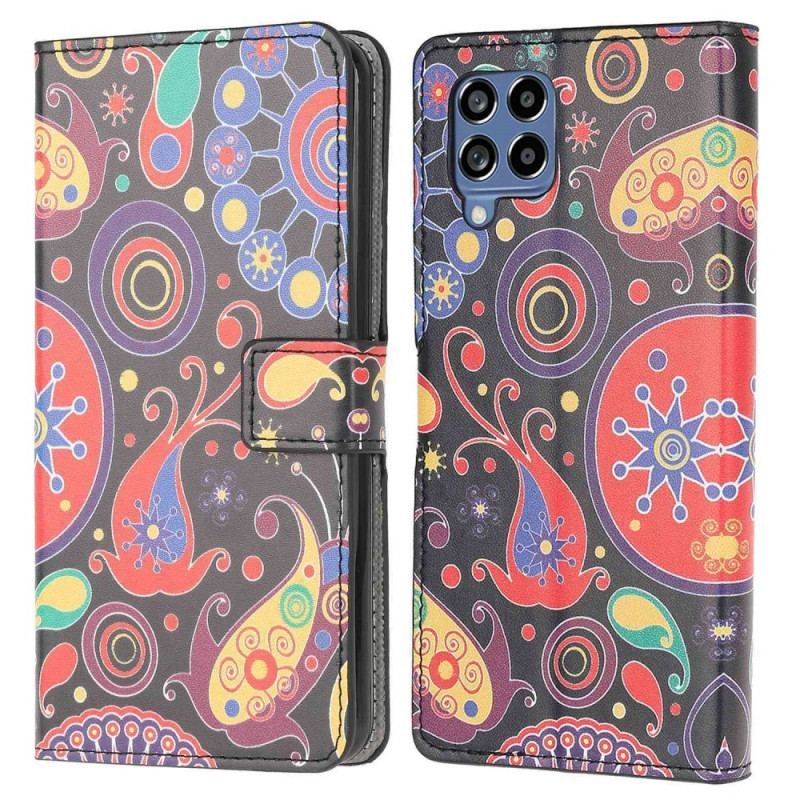 Flip Cover Samsung Galaxy M53 5G Galaxy Mønster