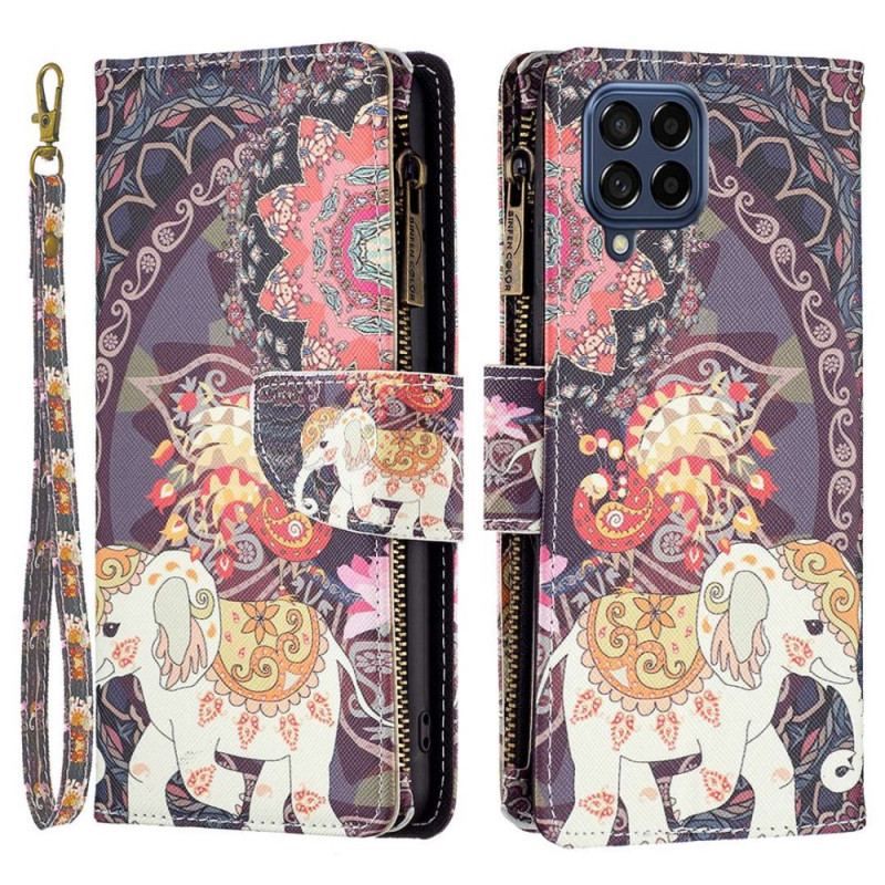 Flip Cover Samsung Galaxy M53 5G Punge Etui Elefant Pung