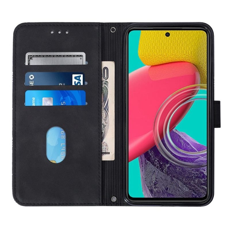 Flip Cover Samsung Galaxy M53 5G Skuldertrekanter