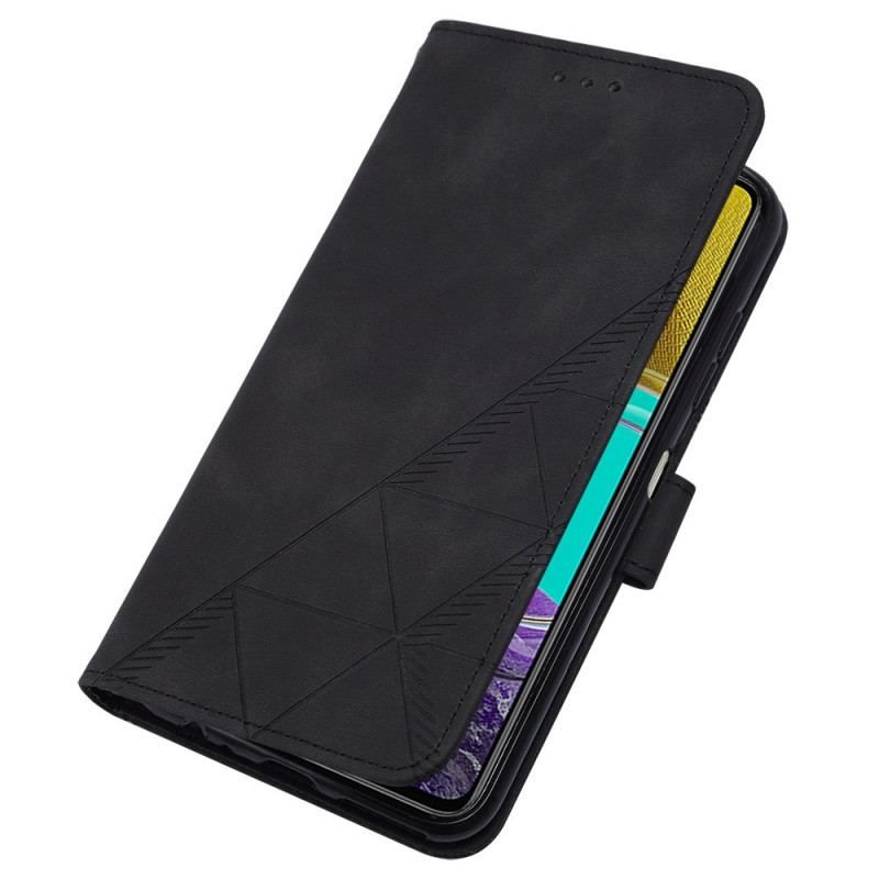 Flip Cover Samsung Galaxy M53 5G Skuldertrekanter