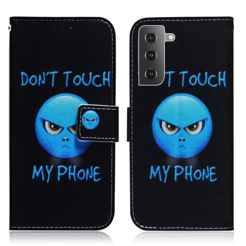 Flip Cover Samsung Galaxy S22 5G Emoji Telefon