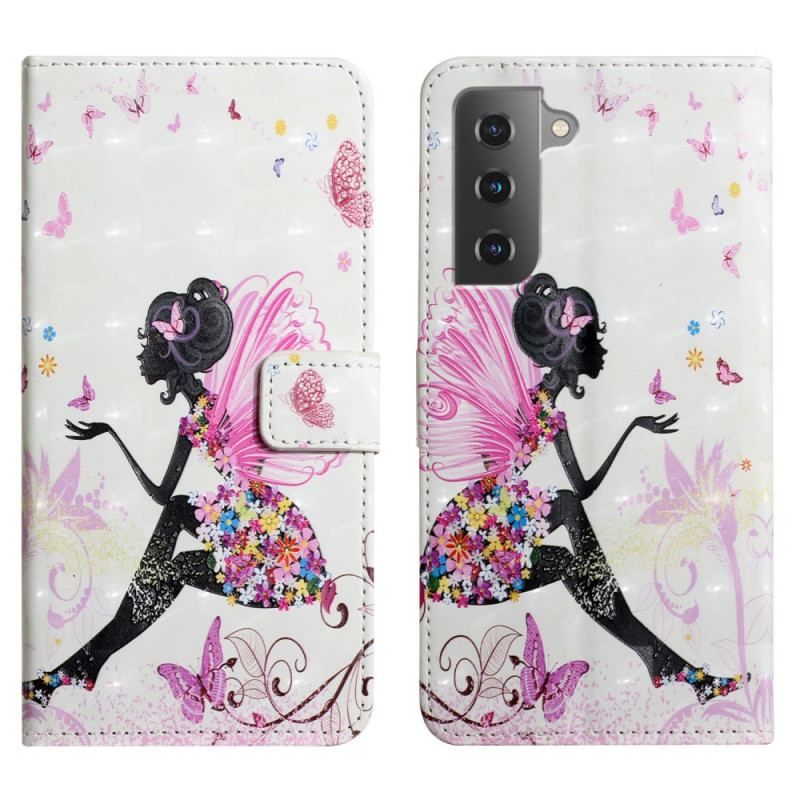 Flip Cover Samsung Galaxy S22 5G Magisk Fe