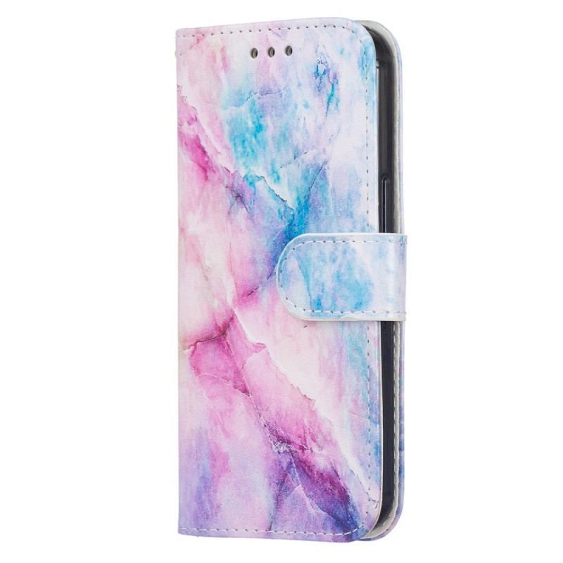 Flip Cover Samsung Galaxy S22 Plus 5G Intens Marmor