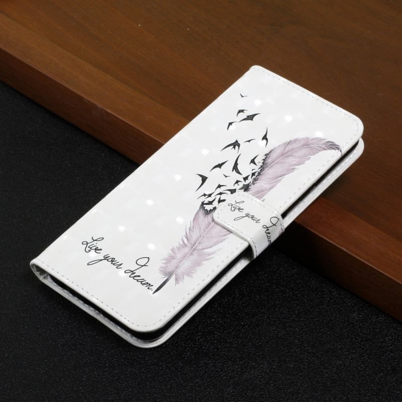 Flip Cover Samsung Galaxy S22 Plus 5G Lev Din Drøm