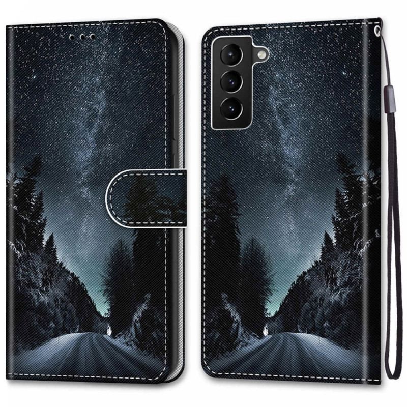 Flip Cover Samsung Galaxy S22 Plus 5G Mystisk Natur