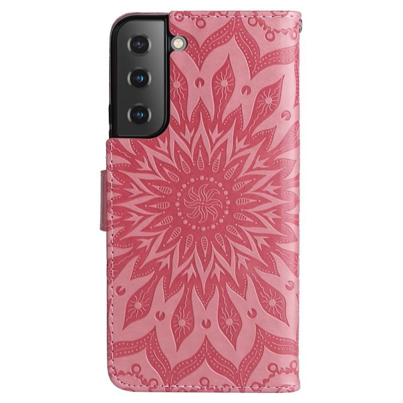 Flip Cover Samsung Galaxy S22 Plus 5G Solblomst