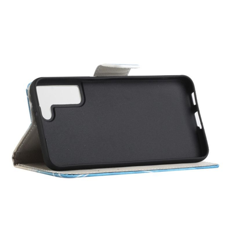 Flip Cover Samsung Galaxy S22 Plus 5G Suveræne Sommerfugle