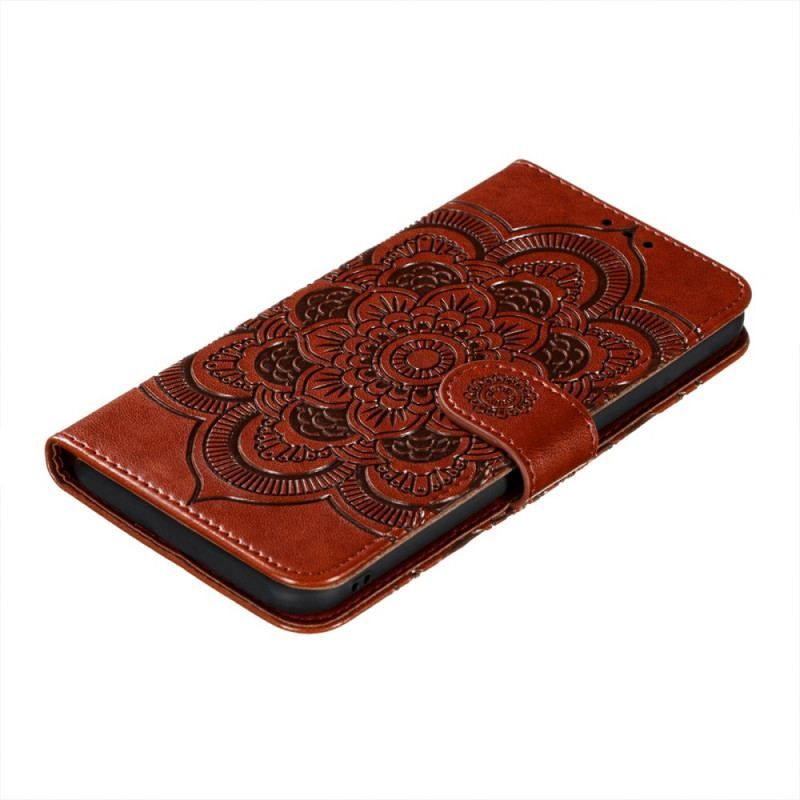 Flip Cover Samsung Galaxy S22 Ultra 5G Fuld Mandala