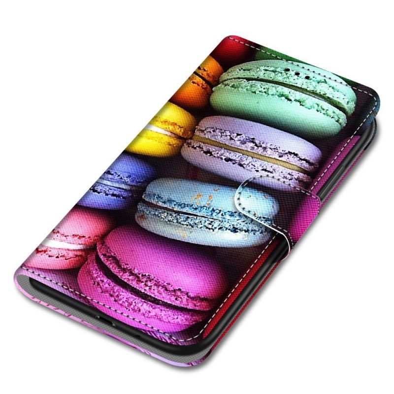 Flip Cover Samsung Galaxy S22 Ultra 5G Macarons