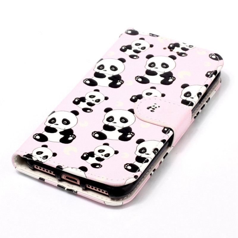 Flip Cover Samsung Galaxy S23 5G Med Snor Strappy Pandaer