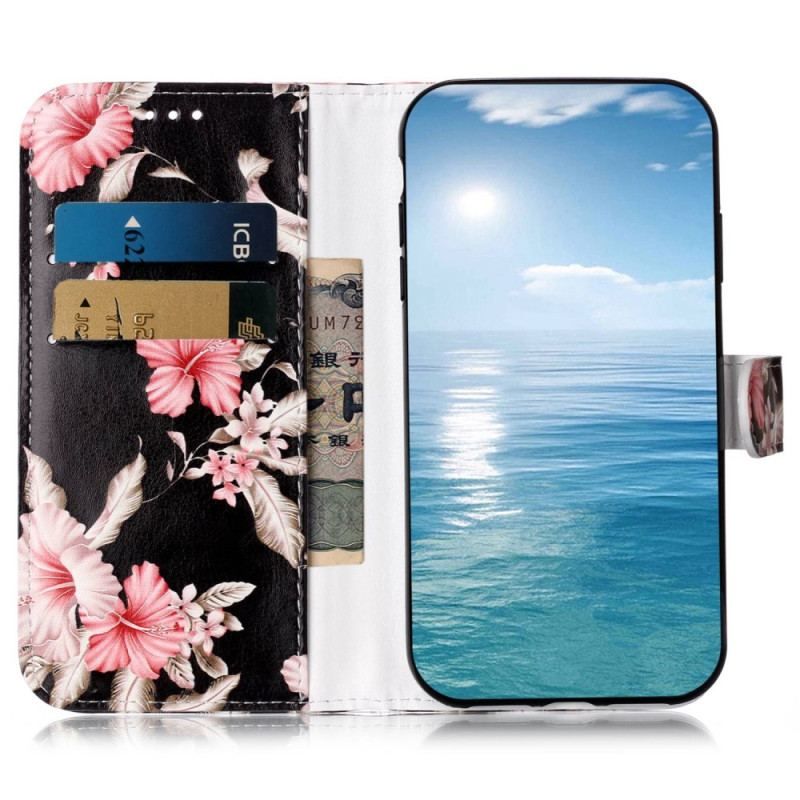 Flip Cover Samsung Galaxy S23 Ultra 5G Blomster