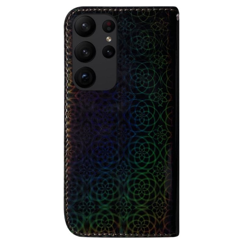 Flip Cover Samsung Galaxy S23 Ultra 5G Disco-stil