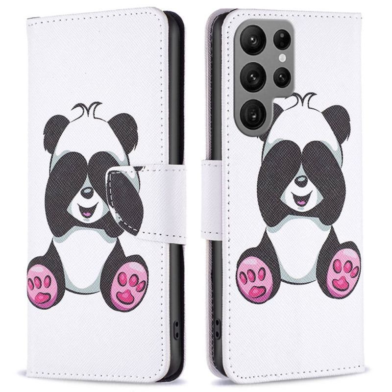 Flip Cover Samsung Galaxy S23 Ultra 5G Panda