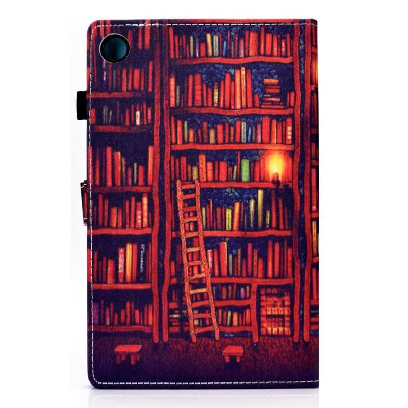 Flip Cover Samsung Galaxy Tab A8 (2021) Bibliotek