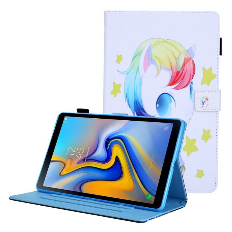 Flip Cover Samsung Galaxy Tab A8 (2021) Enhjørning