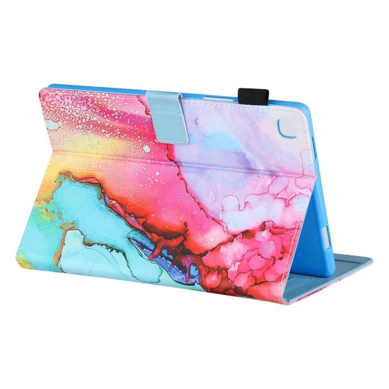 Flip Cover Samsung Galaxy Tab A8 (2021) Marmor Stil