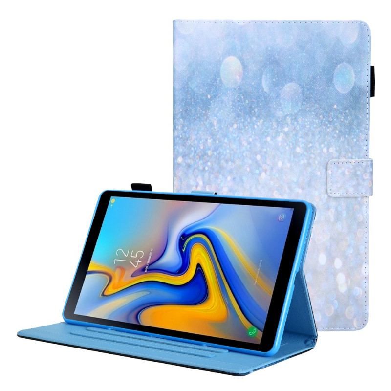 Flip Cover Samsung Galaxy Tab A8 (2021) Skinnende Pailletter