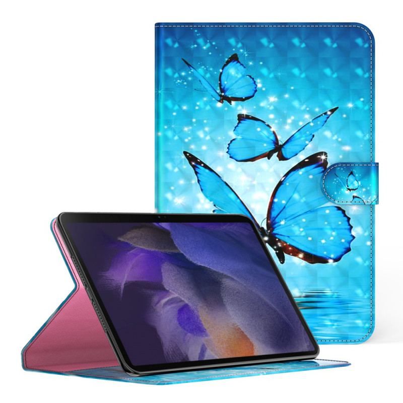 Flip Cover Samsung Galaxy Tab A8 (2021) Sommerfugle