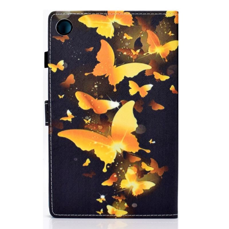 Flip Cover Samsung Galaxy Tab A8 (2021) Unikke Sommerfugle