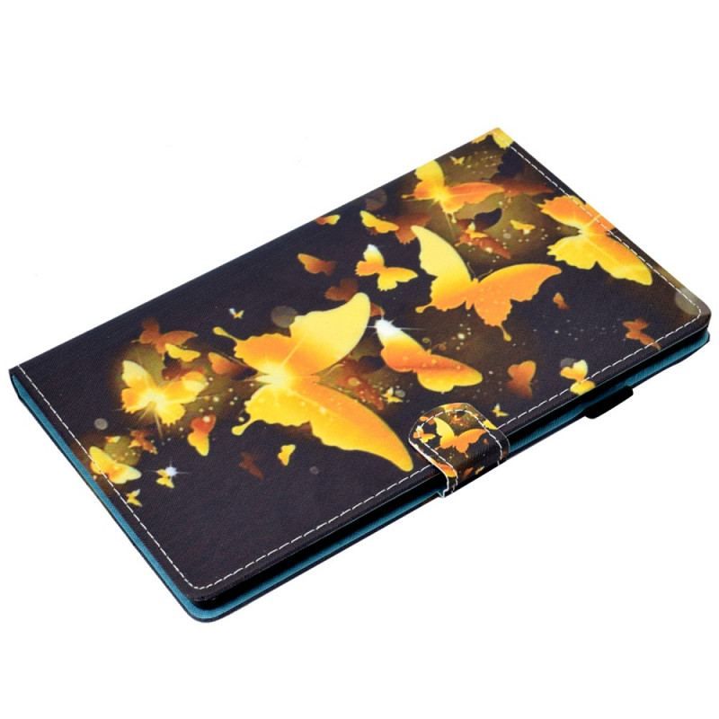 Flip Cover Samsung Galaxy Tab A8 (2021) Unikke Sommerfugle