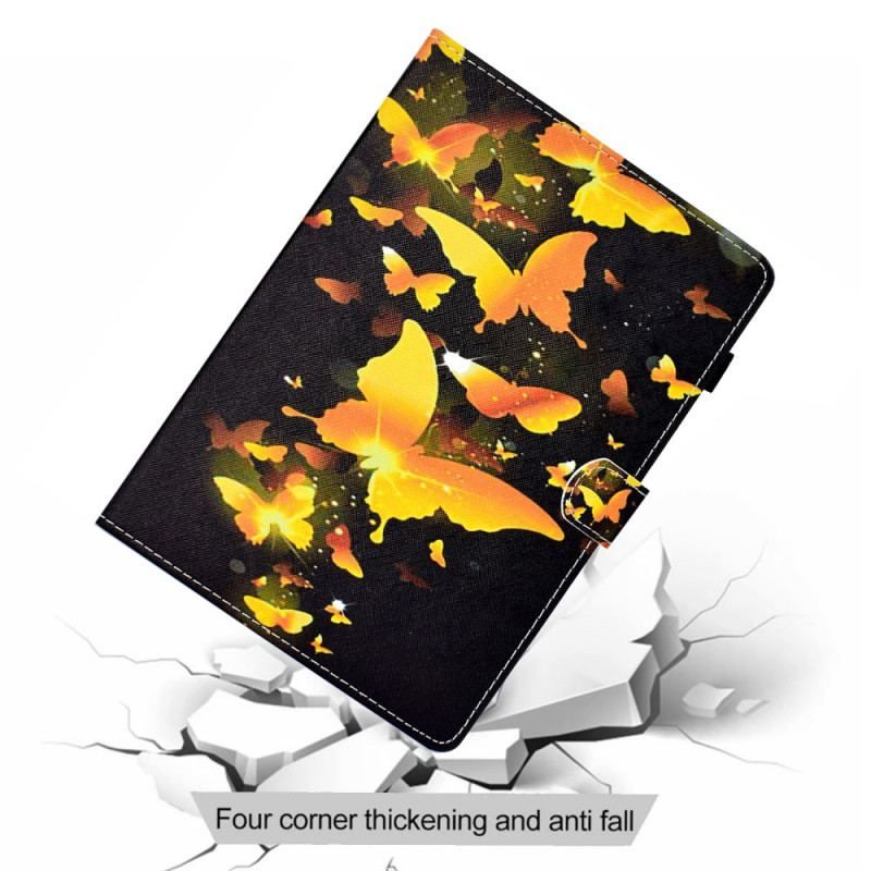 Flip Cover Samsung Galaxy Tab A8 (2021) Unikke Sommerfugle