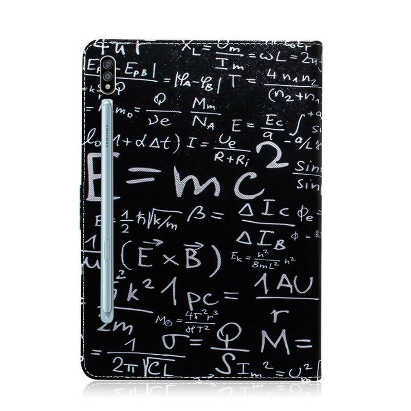 Flip Cover Samsung Galaxy Tab S8 / Tab S7 Matematiske Beregninger