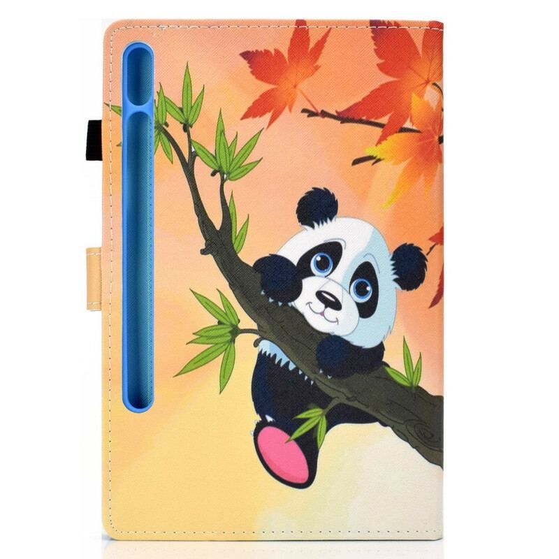 Flip Cover Samsung Galaxy Tab S8 / Tab S7 Sød Panda