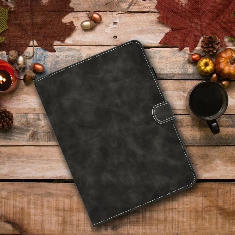 Flip Cover Samsung Galaxy Tab S8 / Tab S7 Vintage Design Lædereffekt